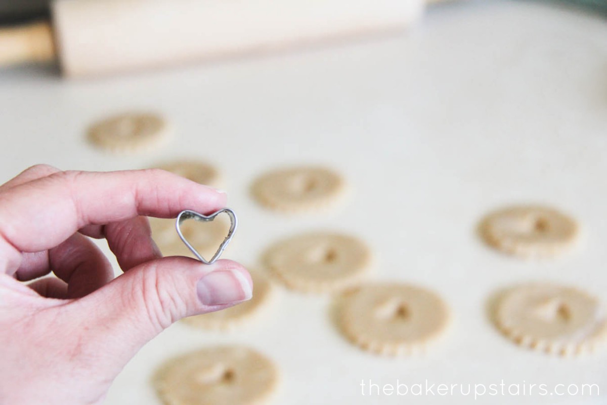 The Baker Upstairs  Homemade Jammie Dodgers