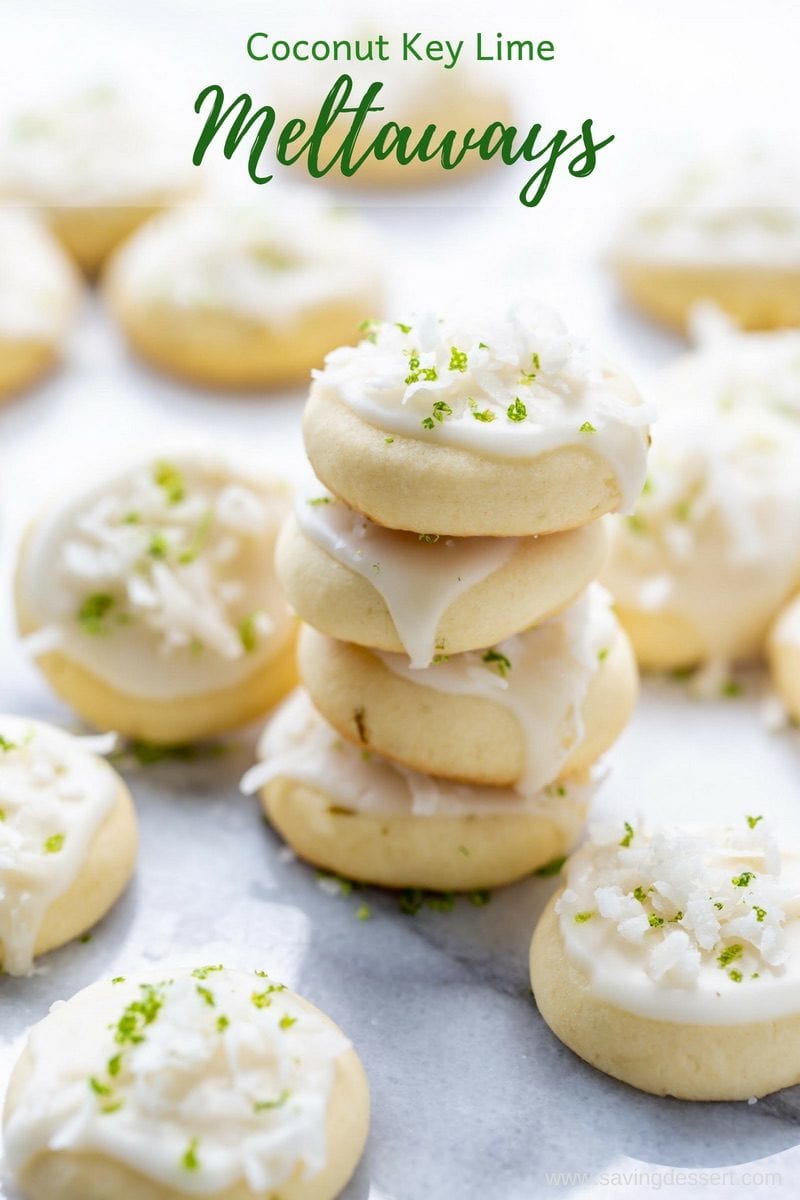 Coconut Key Lime Meltaways