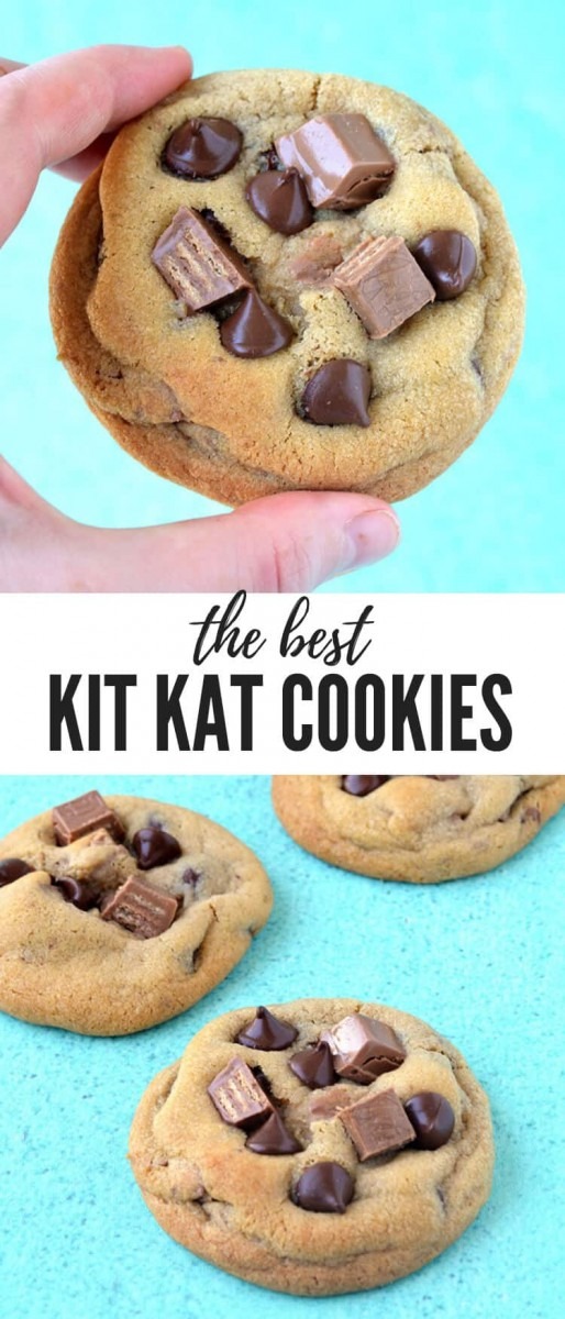 The Best Kit Kat Chocolate Chip Cookies