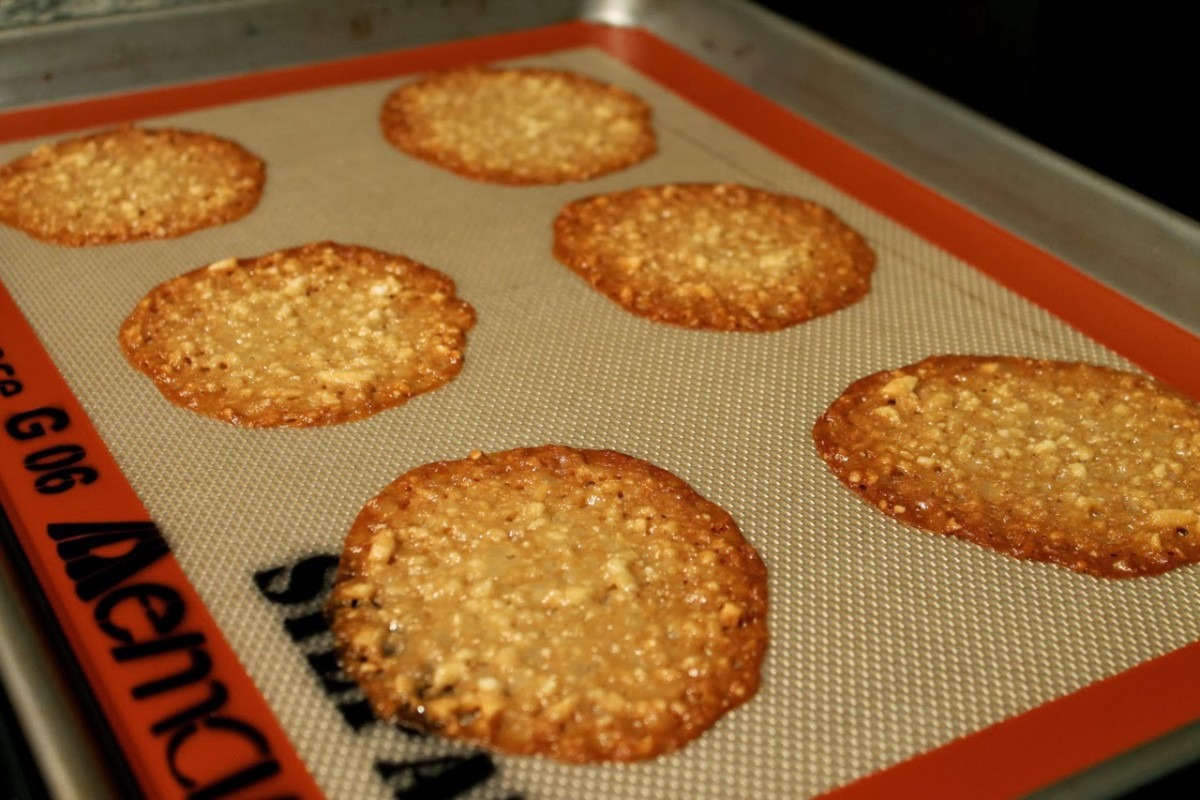 Cook In   Dine Out  Ryland Almond Lace Cookies