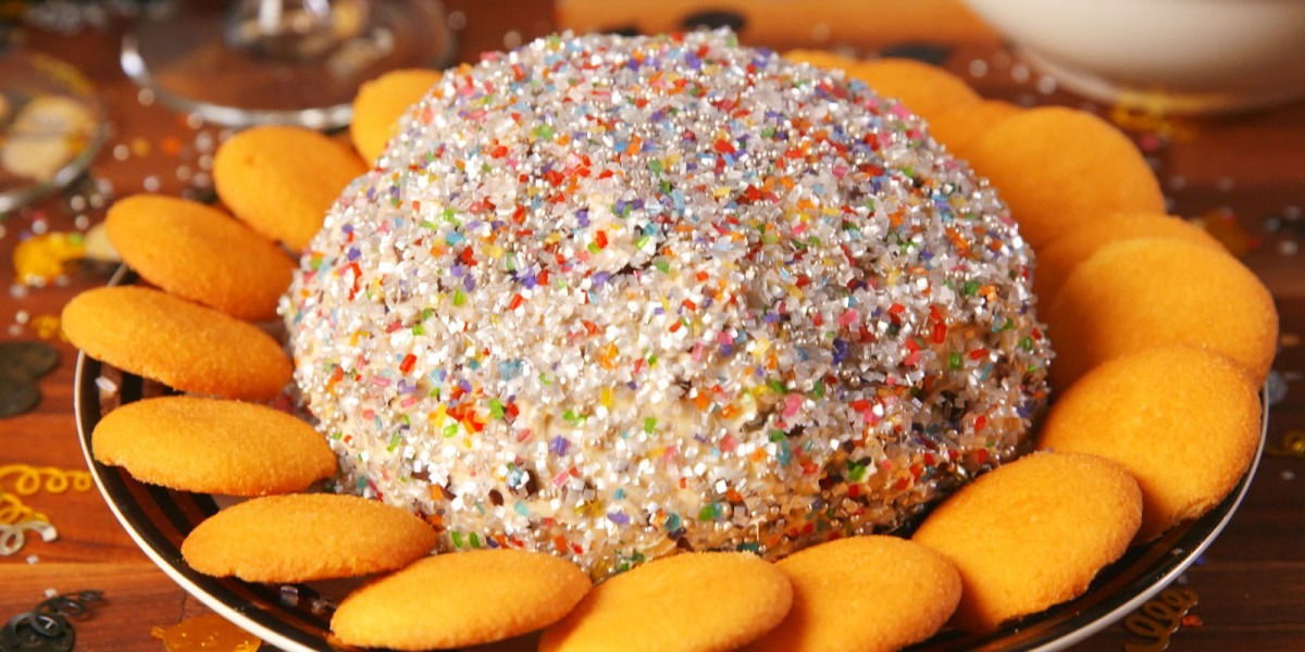 Confetti Cookie Dough Ball