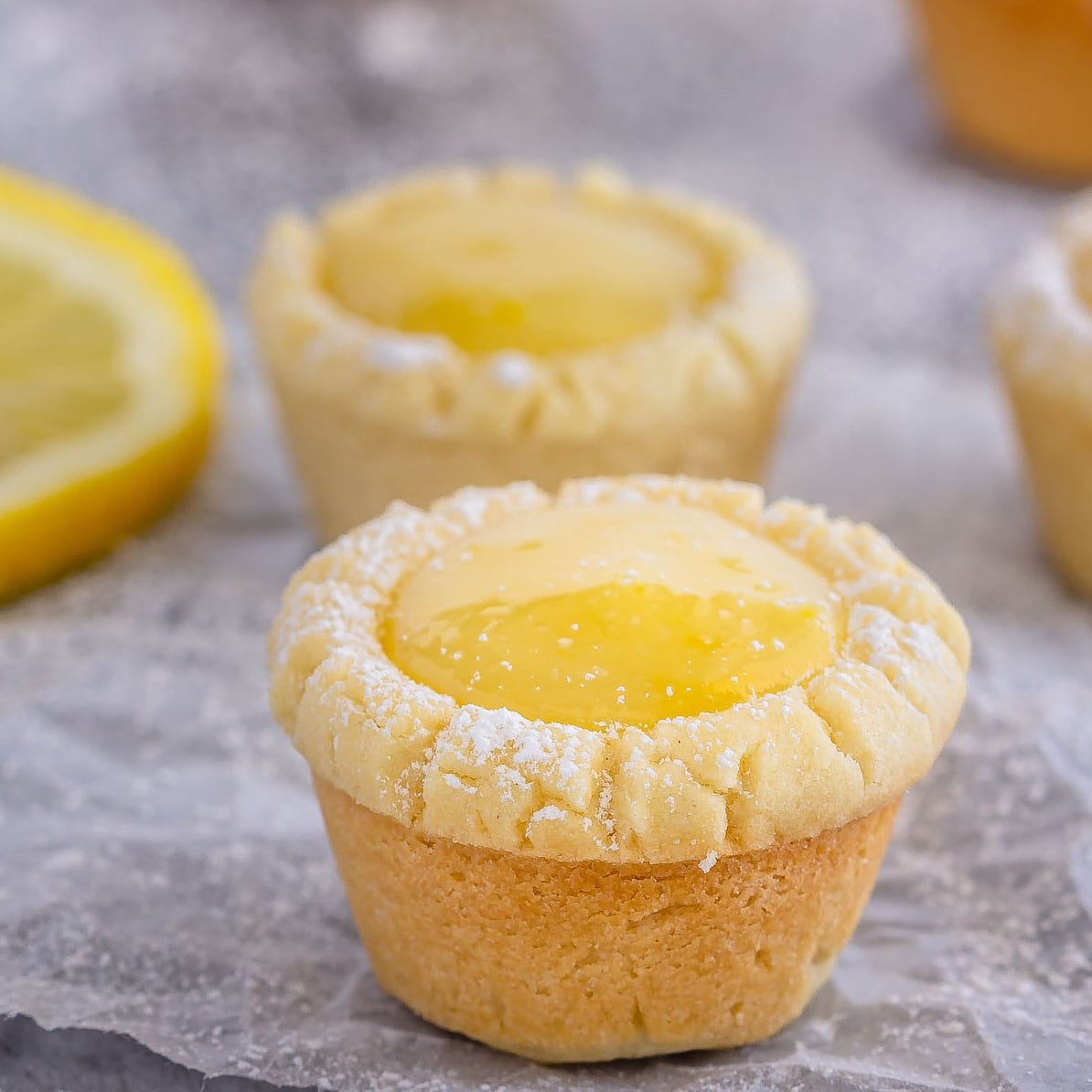 Lemon Sugar Cookie Cups Recipe
