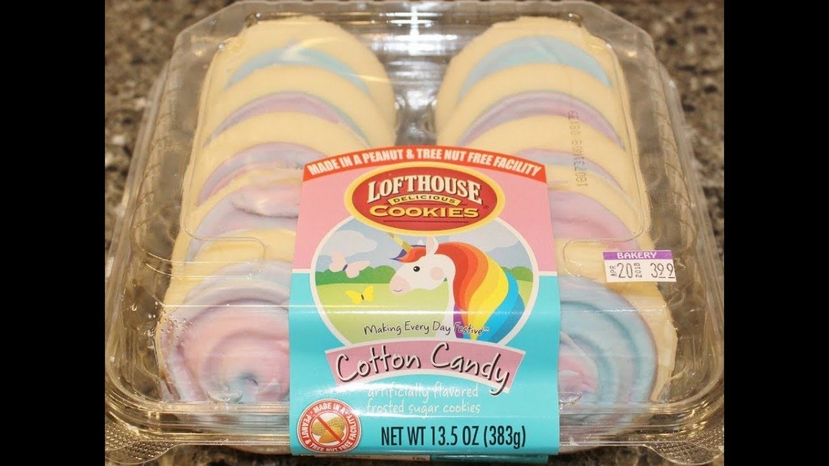 Lofthouse Delicious Cookies  Cotton Candy Sugar Cookies Review