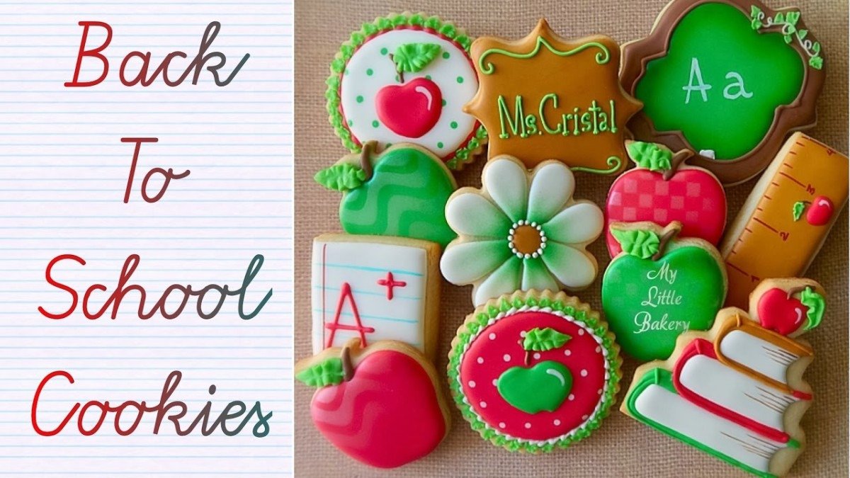 Back To School Cookies  ðð Teacher Appreciation Set