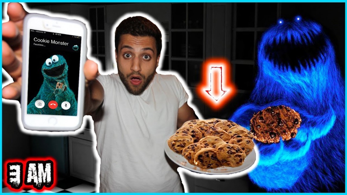 Dont Call Cookie Monster On Facetime At 3 Am Came To My House (ate