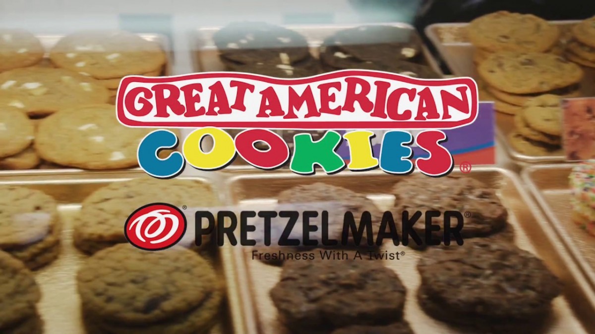 Great American Cookies & Pretzelmaker Commercial Series