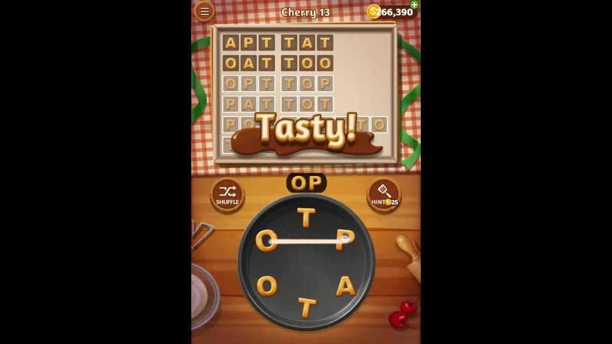 Word Cookies Cherry Pack Level 13 Answers