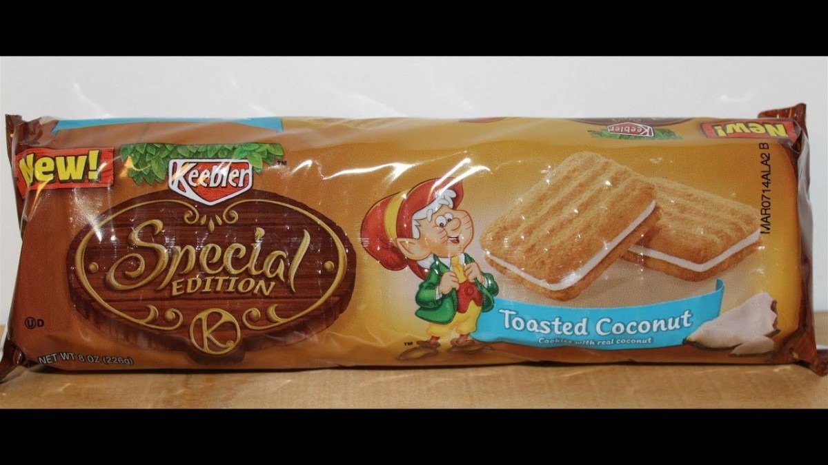 Keebler Special Edition Toasted Coconut Taste Test Food Review