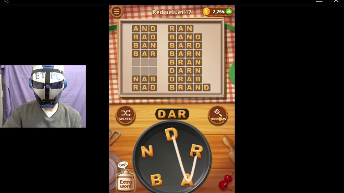 Word Cookies Red Velvet 17 Solved