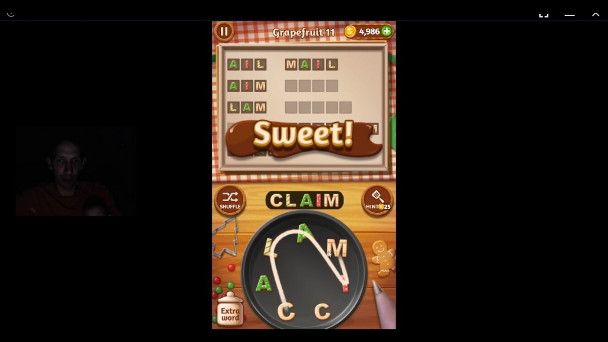 Word Cookies, Star Chef, Updated Grapefruit Level 11 Solved