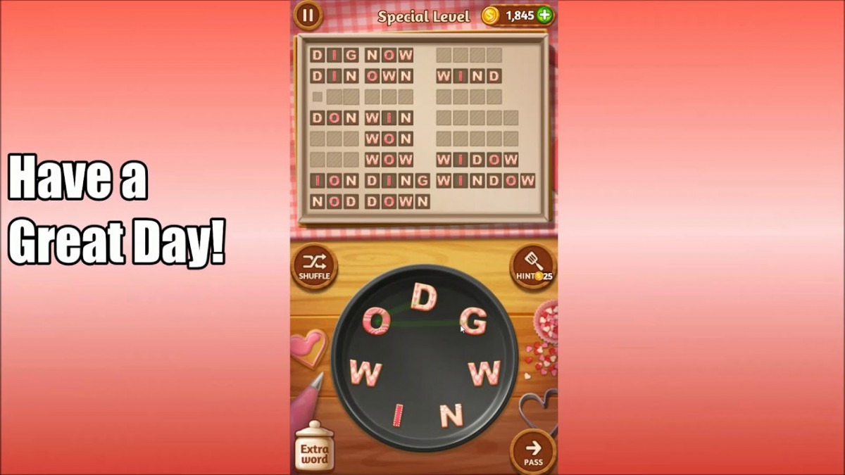 Word Cookies Chocolate Level 5 Special Level Solved Second