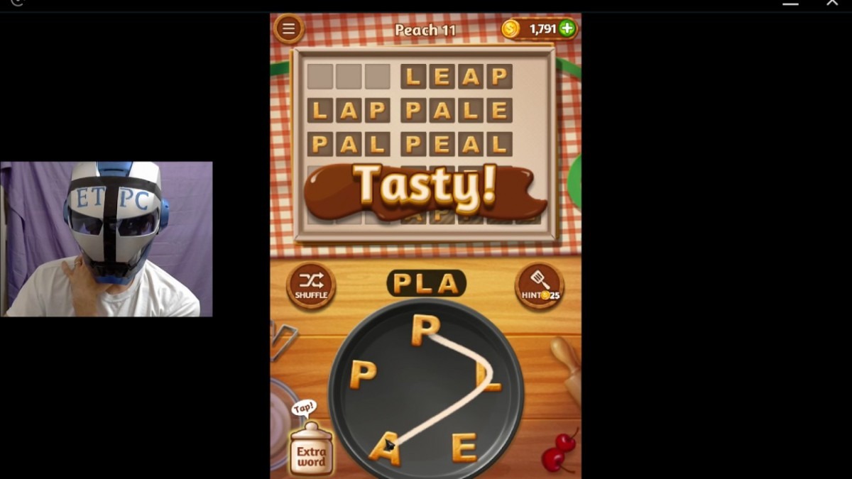 Word Cookies Peach 11 Solved