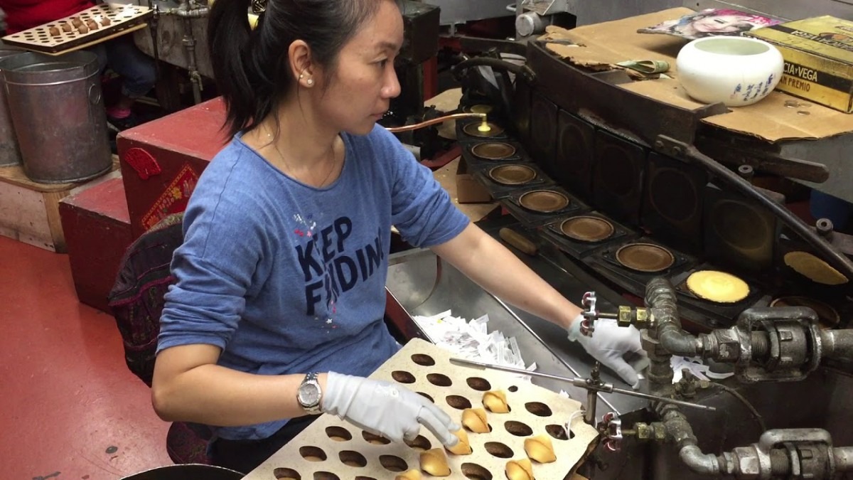 How Fortune Cookies Are Made