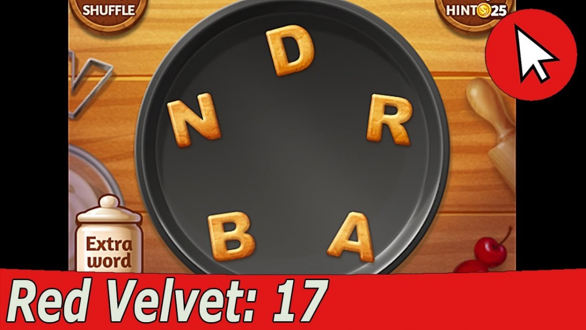 Word Cookies Red Velvet 17 Answers Guide