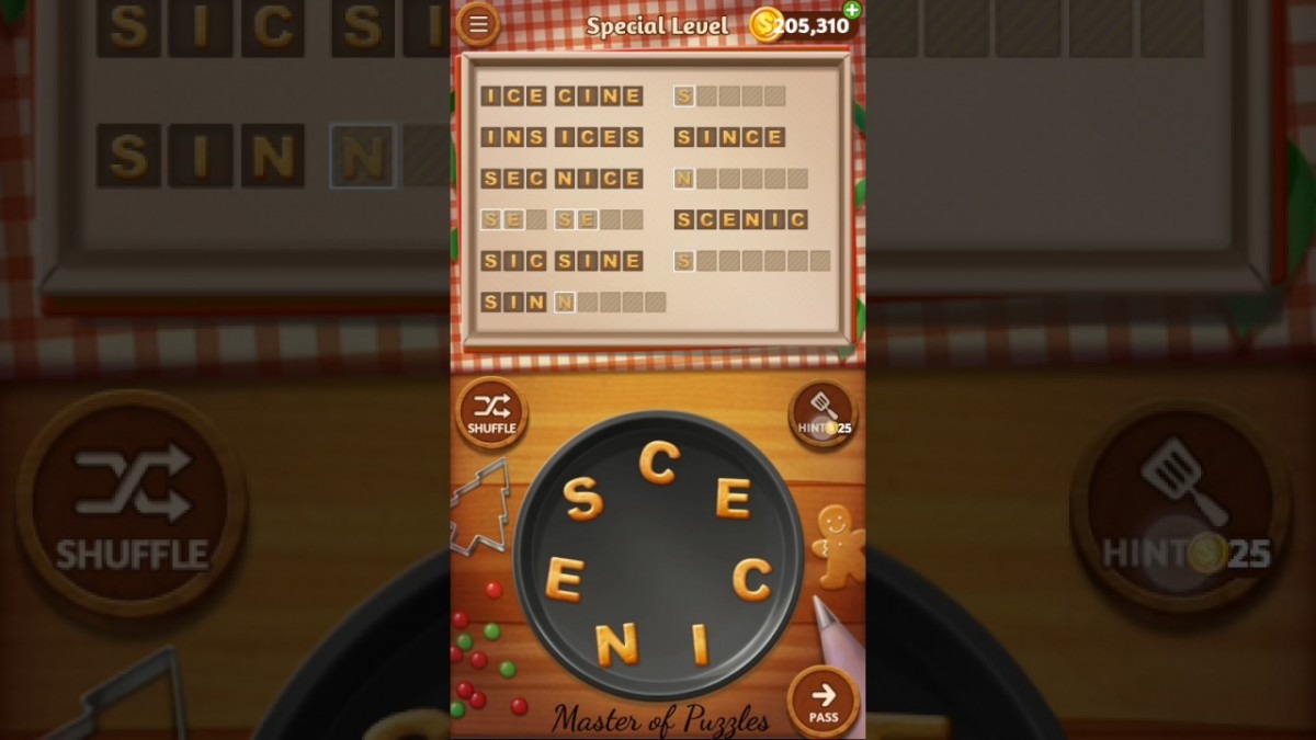 Word Cookies Wildberry Special Level Celebrity Chef Solved