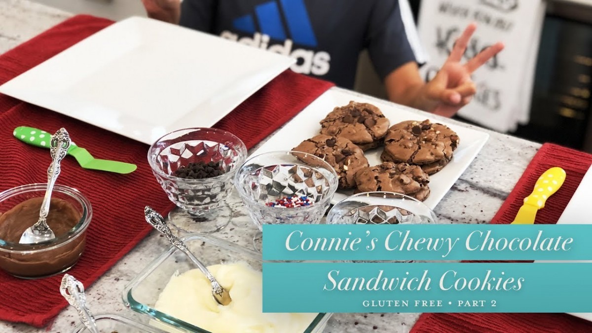 Connie's Chewy Chocolate Sandwich Cookies, Part 2