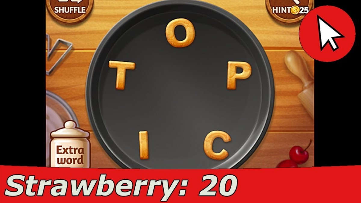 Word Cookies Strawberry 20 Answers Guide