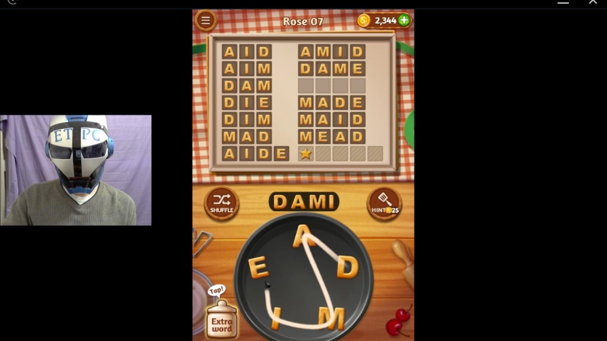 Word Cookies Rose 7 Solved