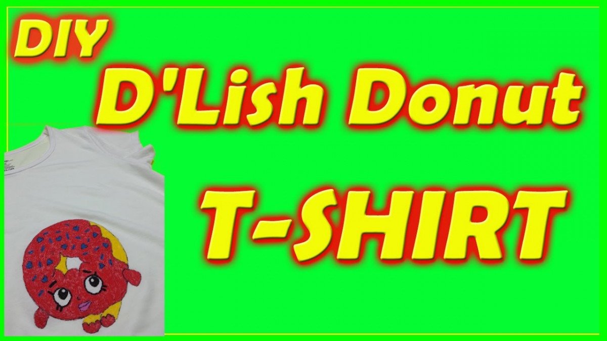 Shopkin Videos, Diy D'lish Donut T