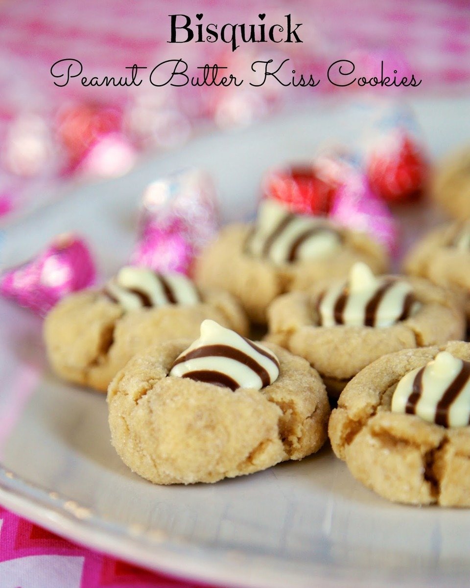 Bisquick Peanut Butter Kiss Cookies