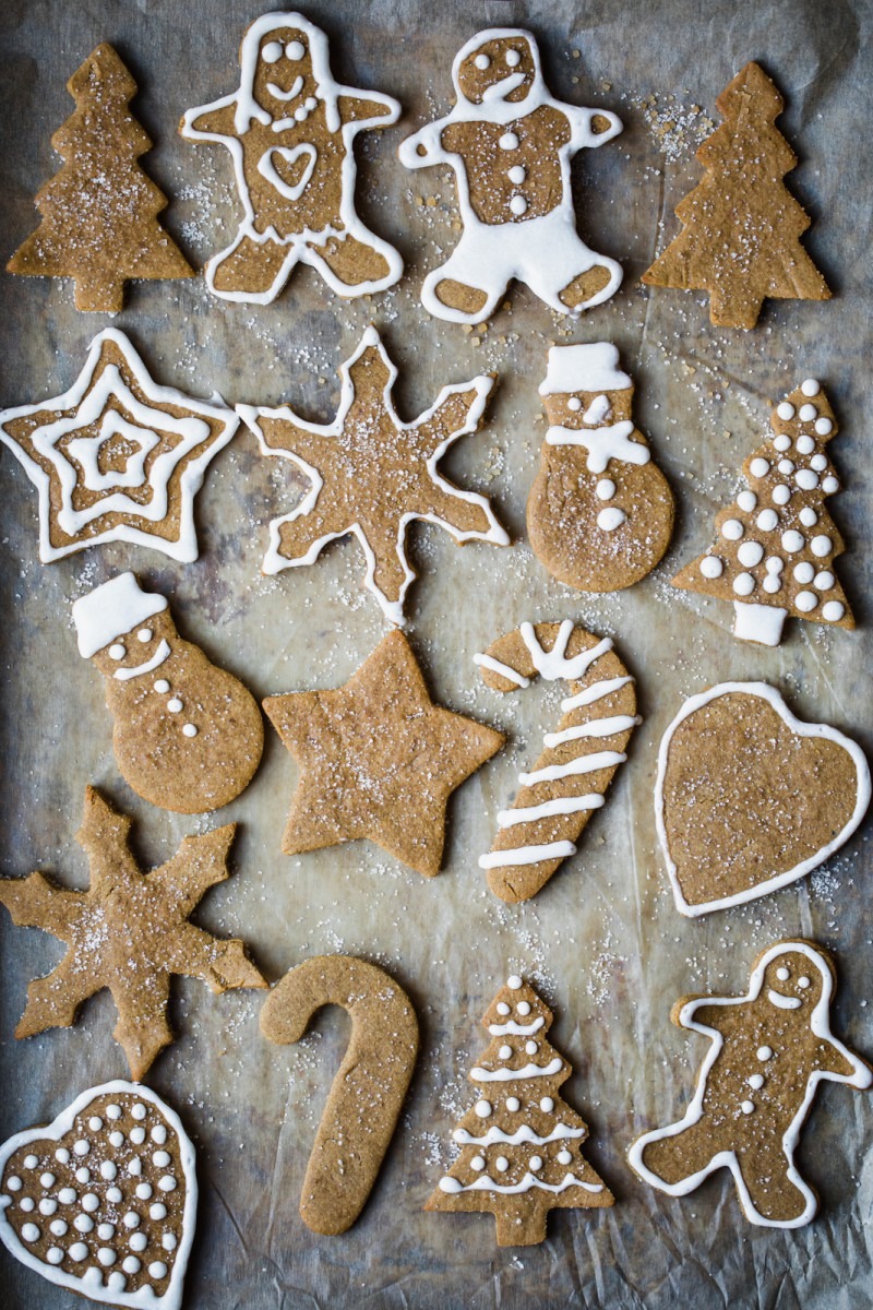 The Cutest Paleo Gingerbread Cookies