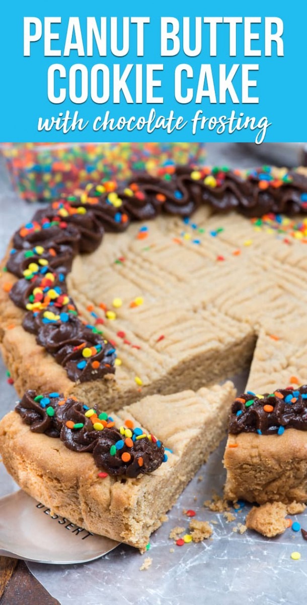 Peanut Butter Cookie Cake