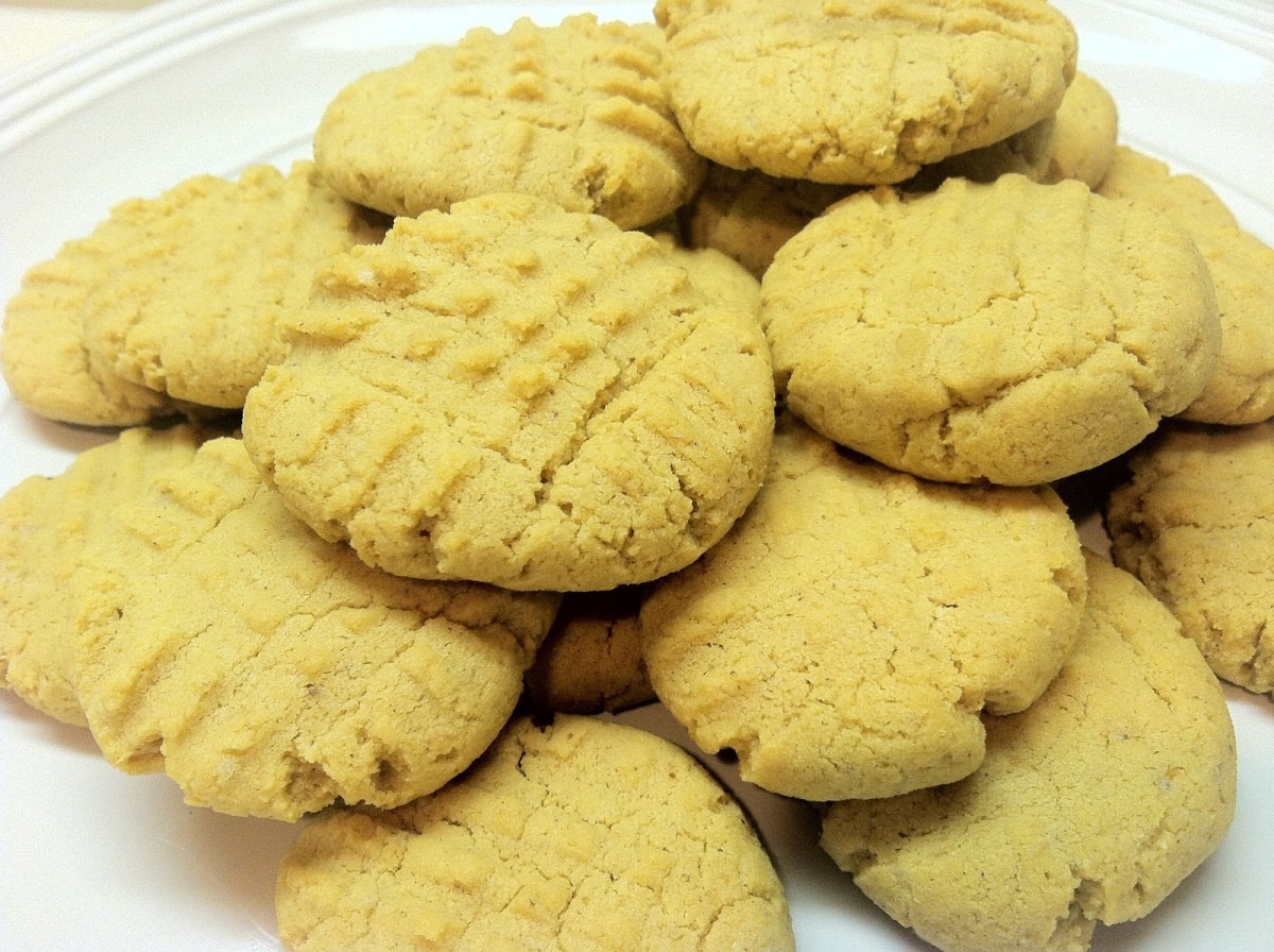 Low Carb Layla  Peanut Butter Coconut Flour Cookies