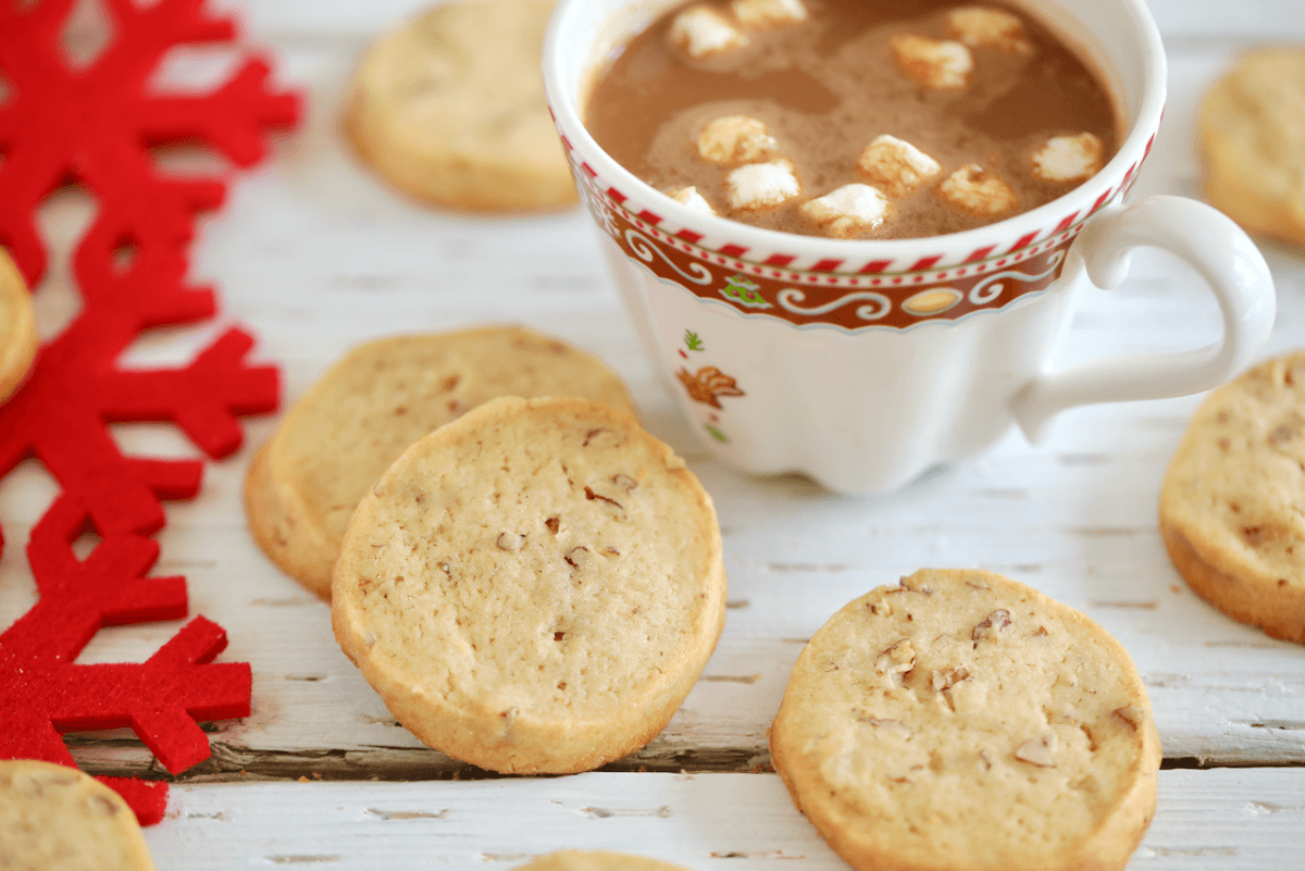 Butter Pecan Shortbread Cookies Recipe