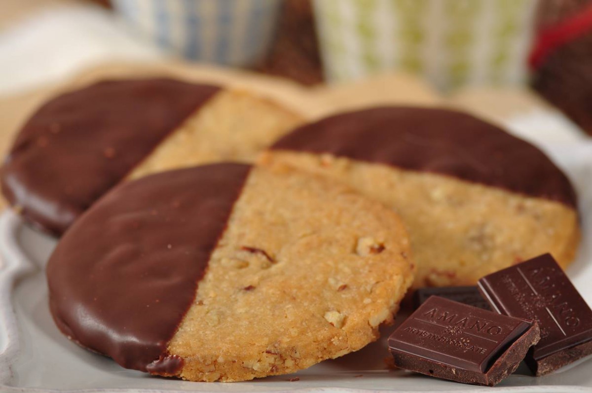 Pecan Shortbread Cookies