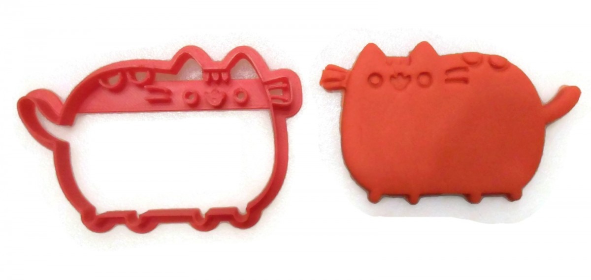 Pusheen Cookie Cutter Fondant Cutter Set