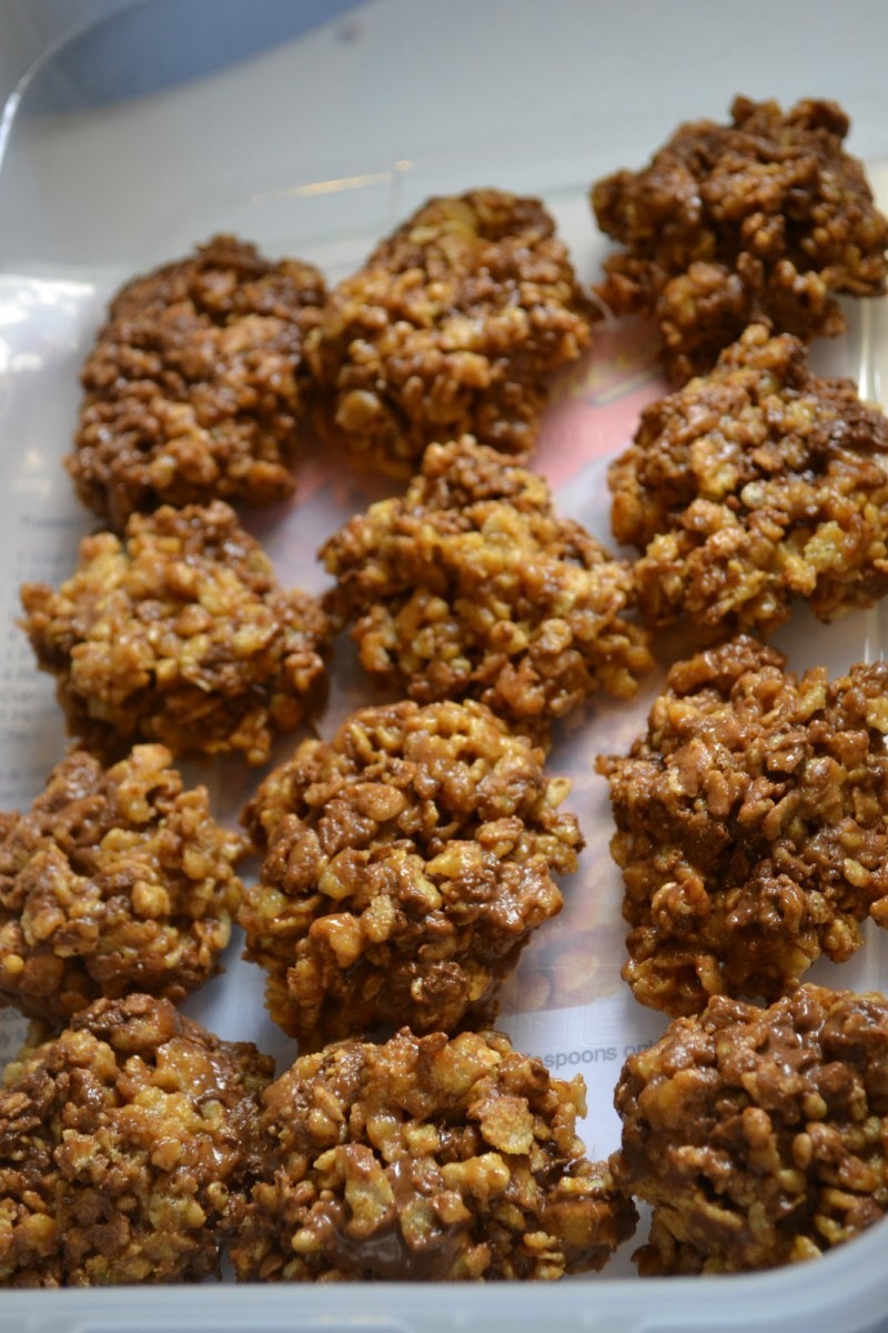 Reese’s Cup Rice Krispie Treats