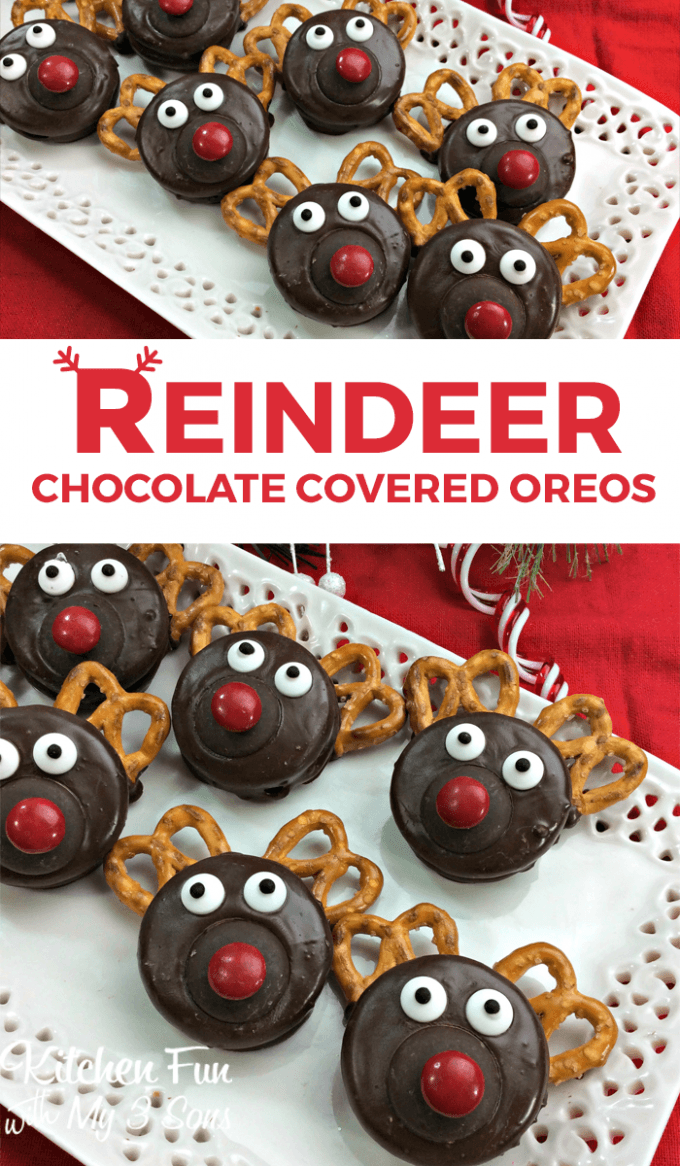Christmas Reindeer Oreos
