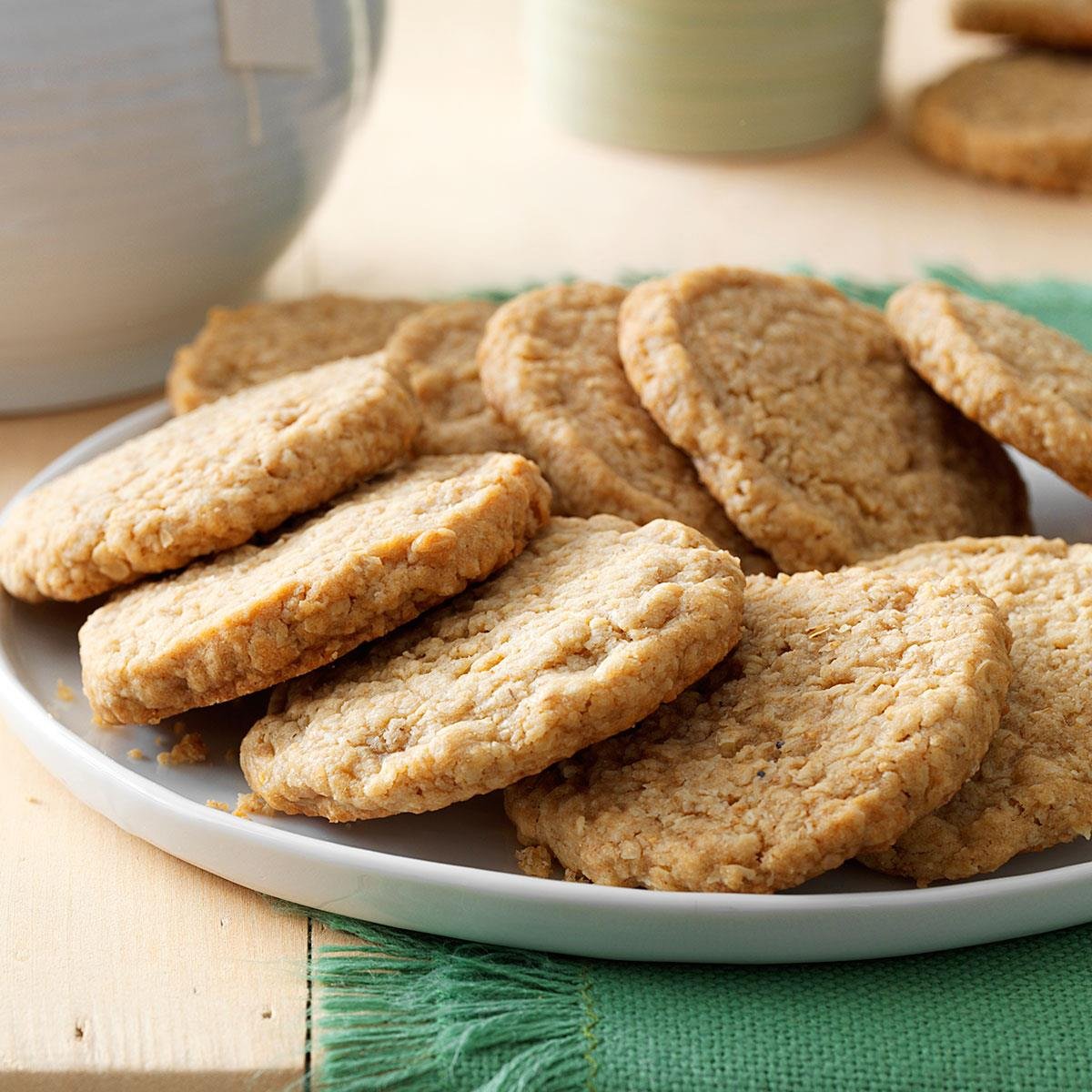 Rolled Oat Cookies Recipe
