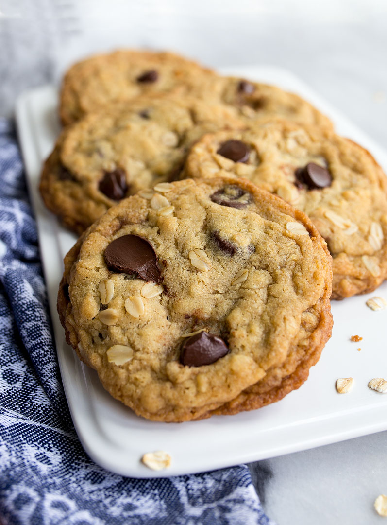 Small Batch Oatmeal Chocolate Chip Cookies
