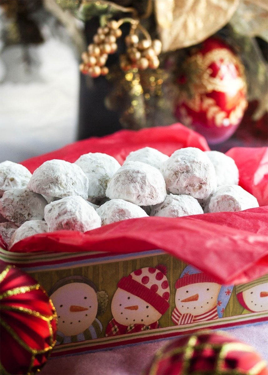 Pecan Snowball Cookies