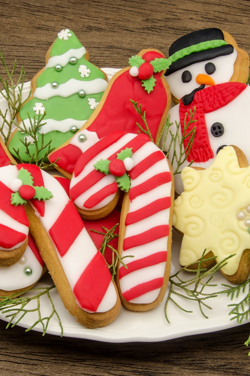 Soft Christmas Sugar Cookies