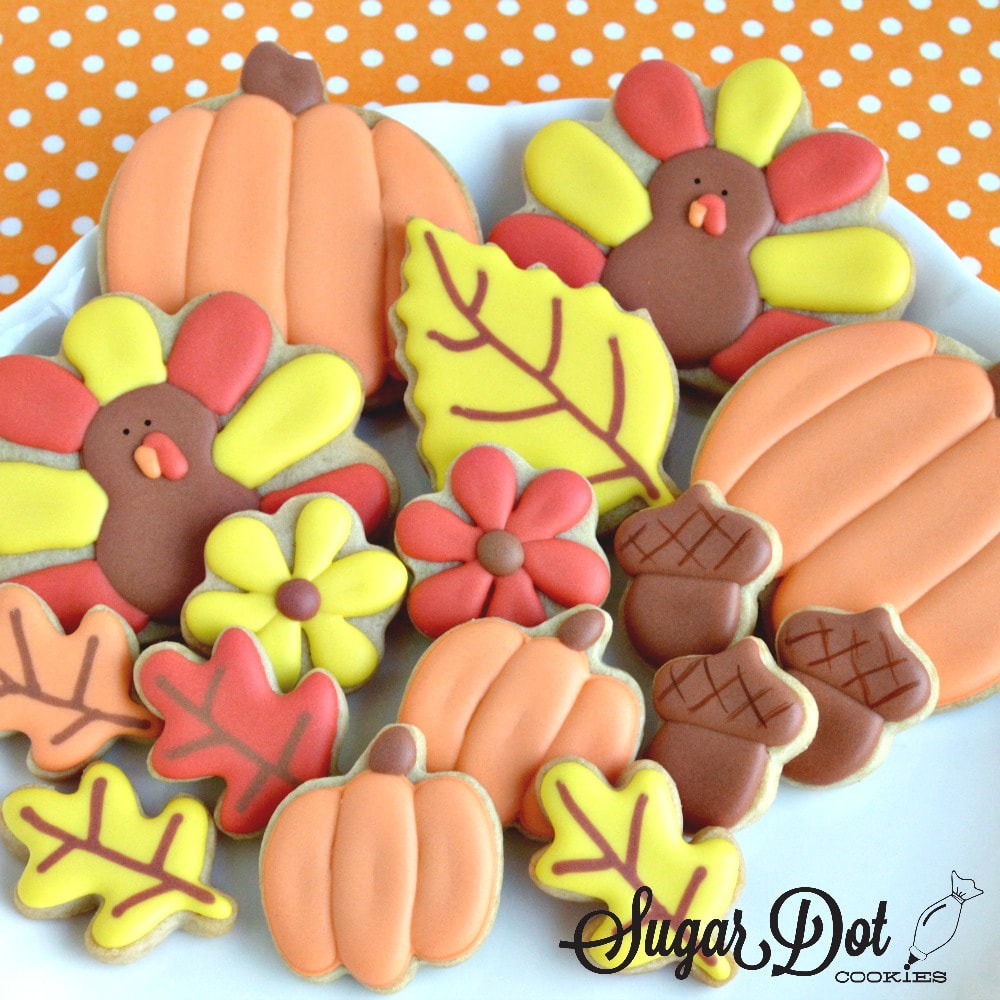 Thanksgiving Sugar Cookies