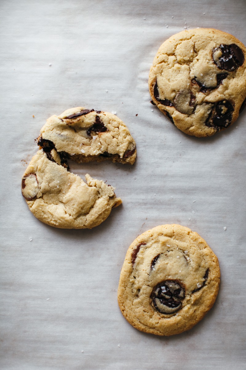 Salted Tahini Chocolate Chip Cookies â Soom Foods