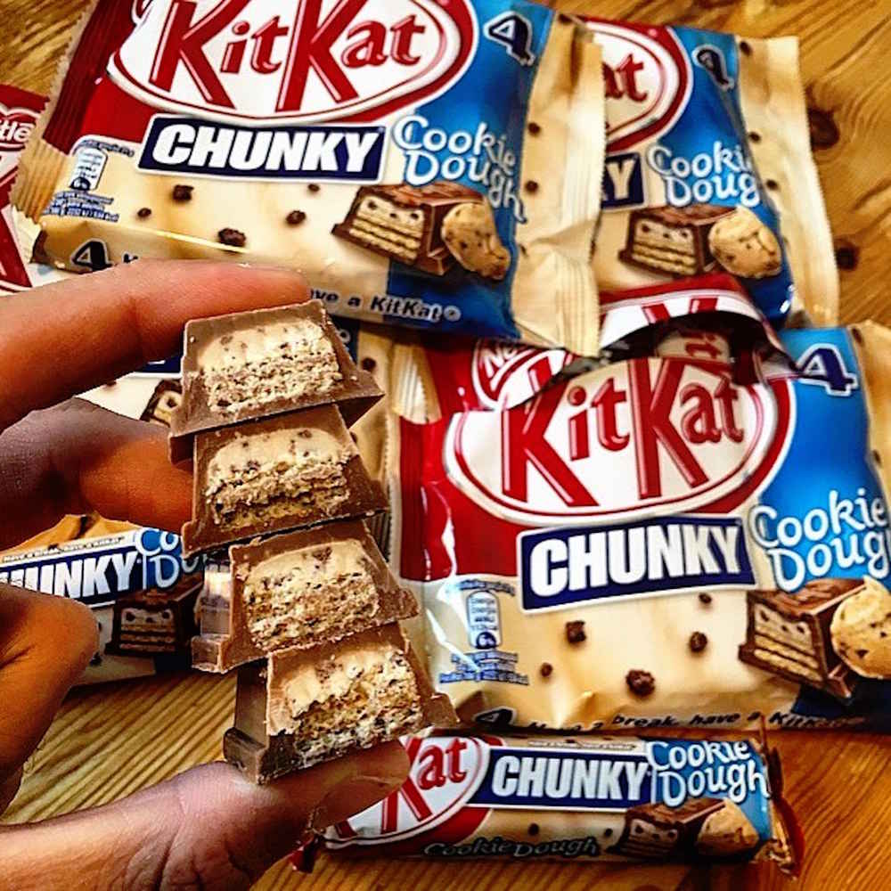 Kit Kat Chunky Cookie Dough Bar Is The Only Candy You Need