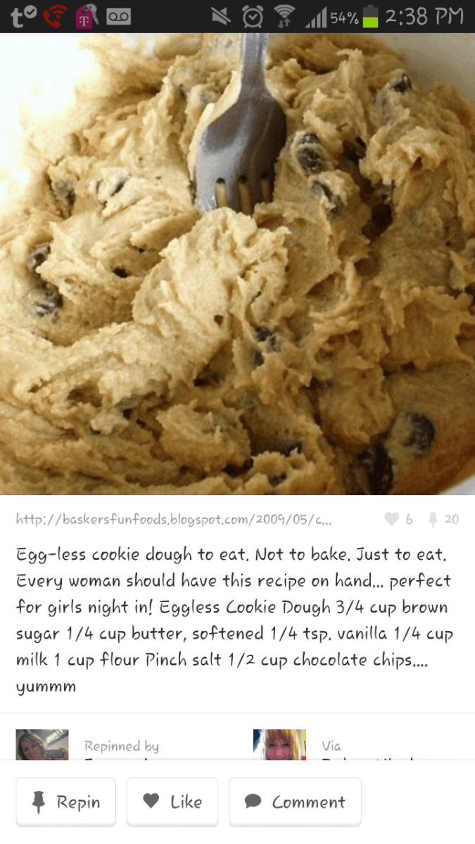 Eggless Cookie Dough ! A Recipe For Cookie Dough Designed
