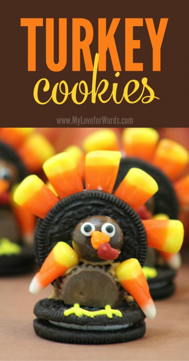 Oreo Turkey Cookies
