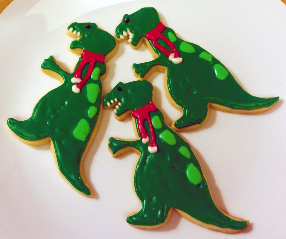 Winter Trex Cookies