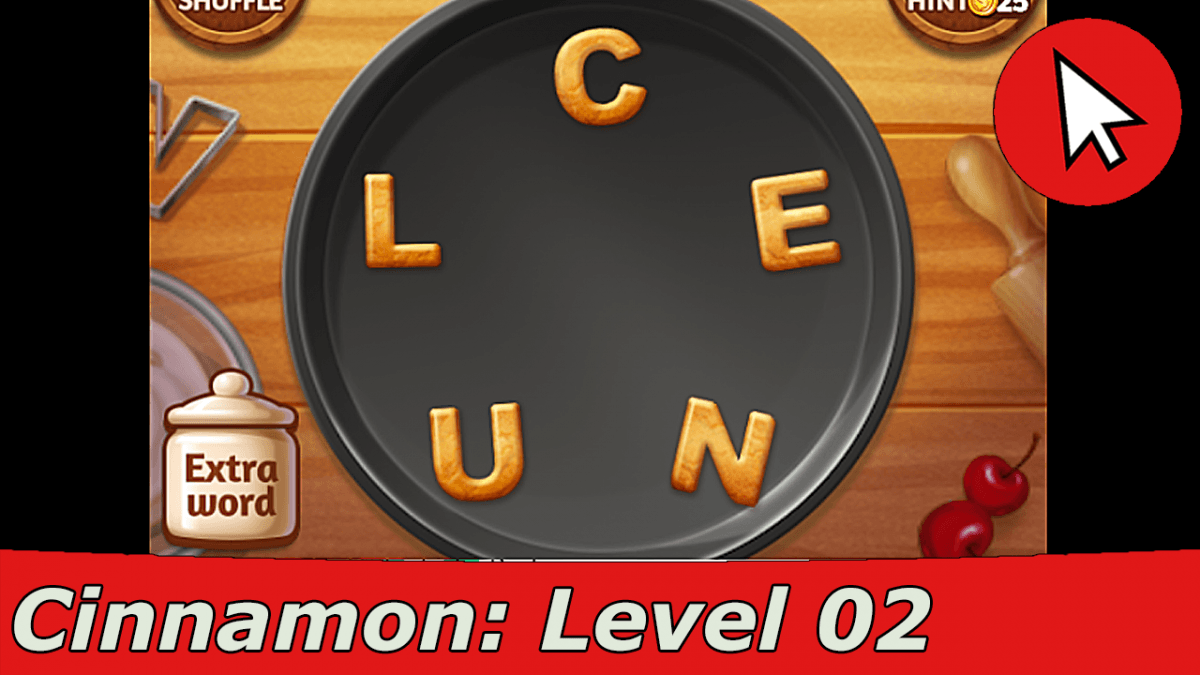 Word Cookies Cinnamon 2 Answers