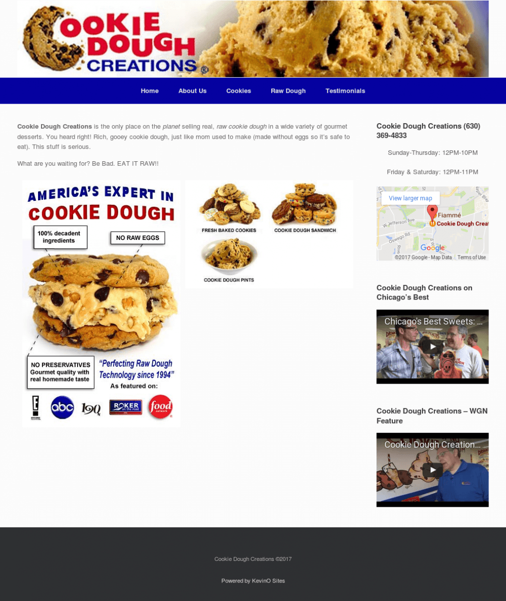 Cookie Dough Creations Competitors, Revenue And Employees