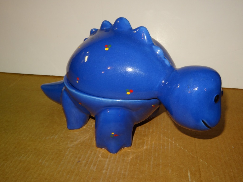 North American Ceramics Dinosaur Cookie Jar
