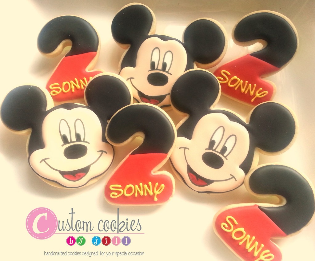 Mickey Mouse Cookies
