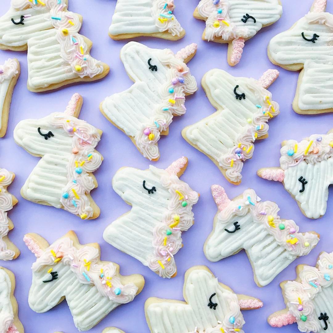 Unicorn Sugar Cookies
