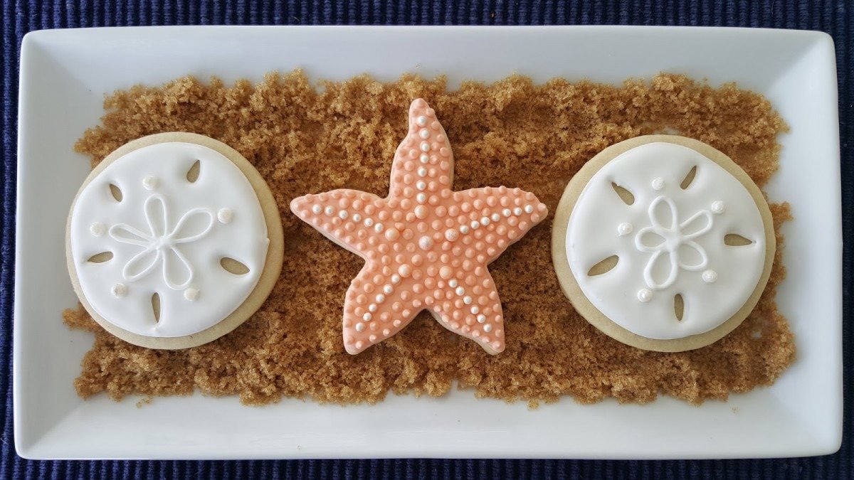Ajc Patisserie  Starfish & Sand Dollar Cookies