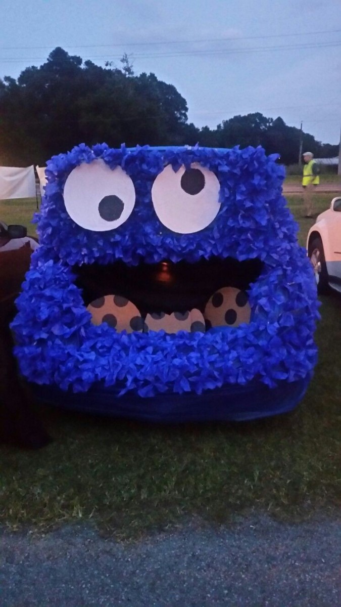 Cookie Monster Trunk A Treat