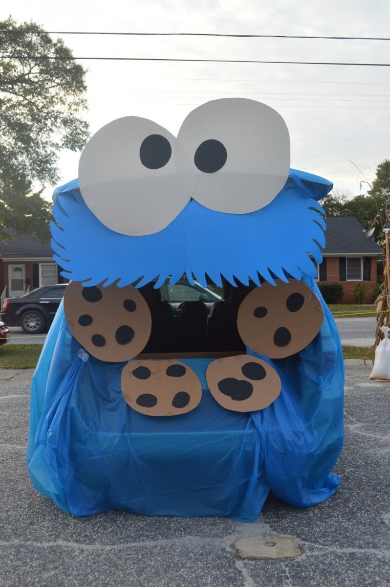 Image Result For Cookie Monster Trunk Or Treat